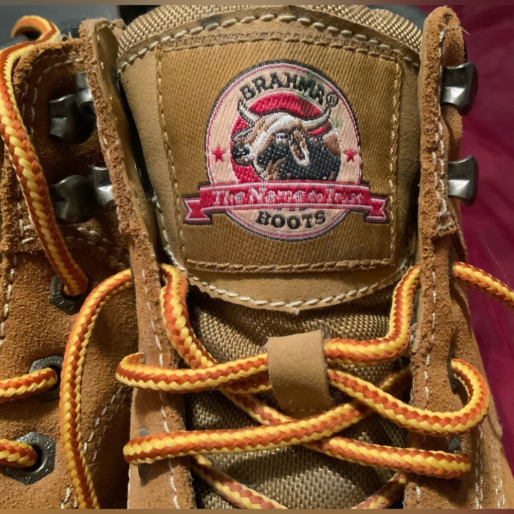 NWOT Men's Brahma Bogue Size 8 Waterproof Work Boots - Picture 6 of 8